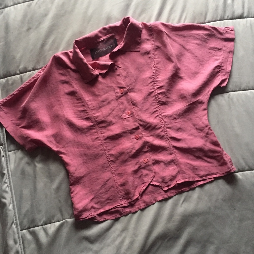 Vintage Silk blouse by Reformation